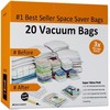 Hastings Home Hastings Home 20 Vacuum Storage Bags, Variety Set 942629KBS